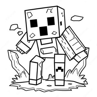 Minecraft Ghast Malarbild 60486-50180