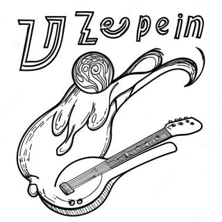 Led Zeppelin Malarbild 60536-50220