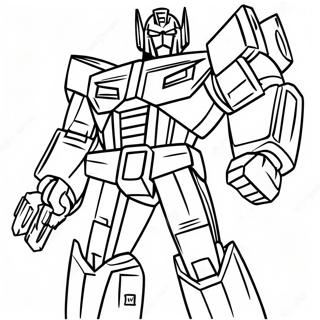 Optimus Prime I Strid Malarbild 61037-50614