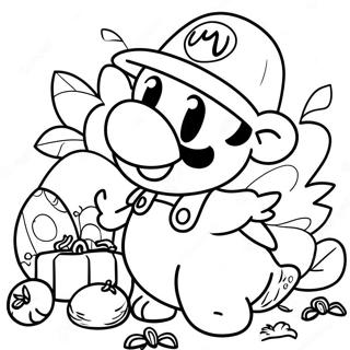 Glad Thanksgiving Mario Malarbok 61136-50692