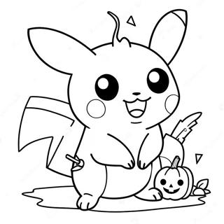 Halloween Pikachu Malarbild 6114-4883