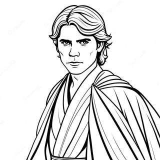 Anakin Skywalker I Jedi Robe Malarbok 61237-50787