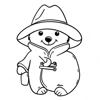 Paddington Bjorn Malarbild 61556-51026