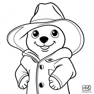 Paddington Bjorn Malarbild 61556-51028