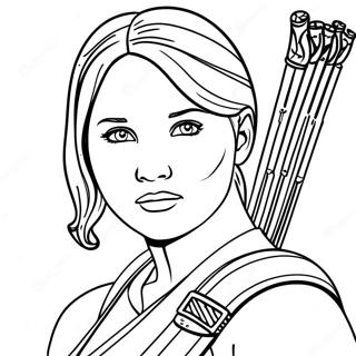 Katniss Everdeen Malarbok 61636-51102