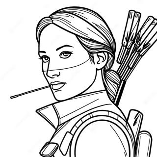 Katniss Everdeen Malarbok 61636-51103