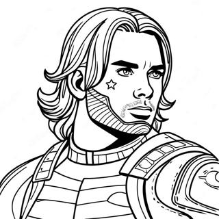 Bucky Barnes Målarbilder