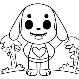 Undertale Malarbild 6254-4996