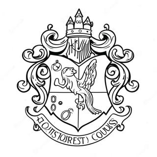 Hogwarts Emblem Malarbild 62677-51912