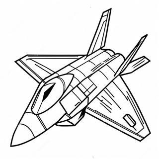 F22 Jaktplan Malarbild 62798-51998