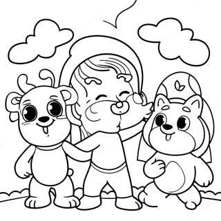 Simon Med Vanner Malarbild 62899-52081