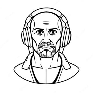 Titan Speakerman Med Fargglada Horlurar Malarbok 6325 5152