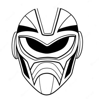 Power Ranger Mask Malarbild 63449-52498