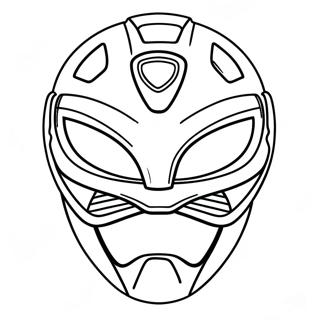 Power Ranger Mask Malarbild 63449-52499