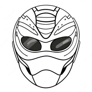 Power Ranger Mask Malarbild 63449-52500