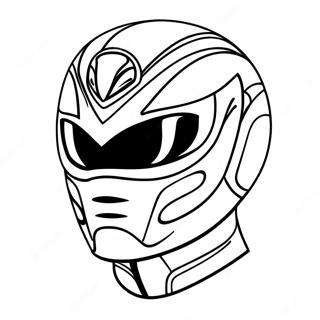 Fargglad Power Ranger Mask Malarbild 63450-52509