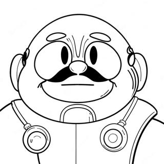 Dr Robotnik Malarbild 63469-52502