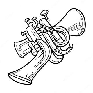 Trumpet Malarbild 63499-52542