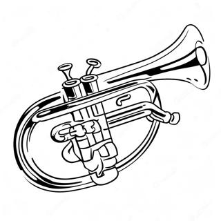 Trumpet Malarbild 63499-52543