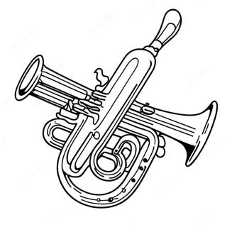 Trumpet Malarbild 63499-52544