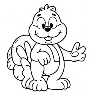 Garfield Med Kalkon Farglaggningssida 64070-52985