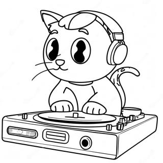 Dj Catnip Malarbild 64720-53503