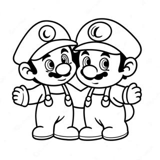 Baby Mario Och Luigi Malarbok 64880-53630