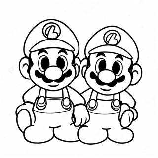 Baby Mario Och Luigi Malarbok 64880-53631