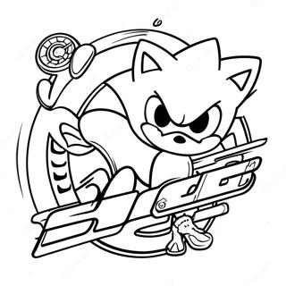 Team Sonic Racing Logotyp Malarbok 64930-53674