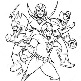 Spirit Rangers Malarbild 65100-53807