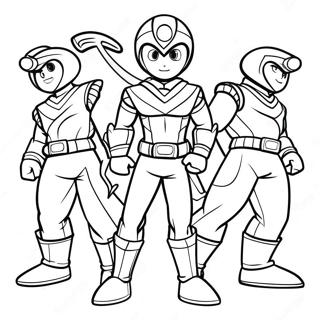 Spirit Rangers Teamaventyr Malarbild 65101-53815