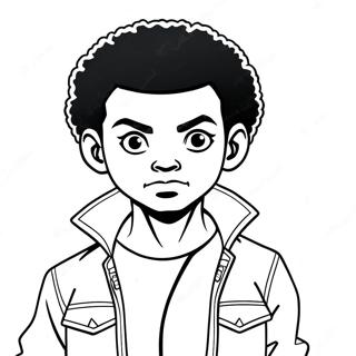 Huey Freeman Boondocks Malarbild 6525-5311