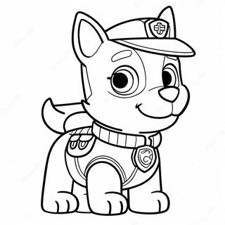 Tracker Paw Patrol Målarbilder