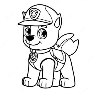 Aventyrlig Tracker Paw Patrol Malarbild 65371-54037