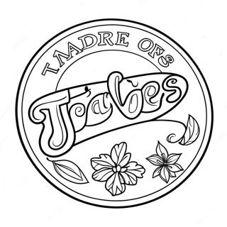 Farglaggningssida Med Trader Joes Logotyp 65410-54056