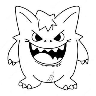 Gengar Malarbild 6554-5332