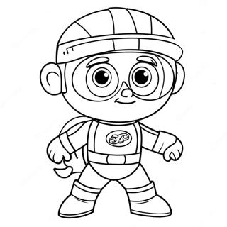 Super Why Malarbild 6564-5338