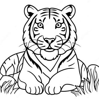 Bengalisk Tiger Malarbild 65790-54348