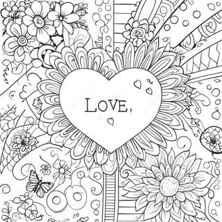 Romantiska Karlekscitat Coloring Page 66000-54514