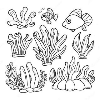 Havsvaxter Coloring Page 66030-54543