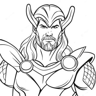 Thor Karlek Och Aska Coloring Page 66060-54566