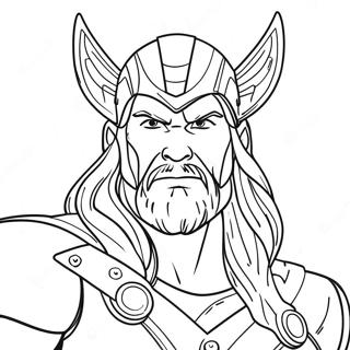 Thor Karlek Och Aska Coloring Page 66060-54567