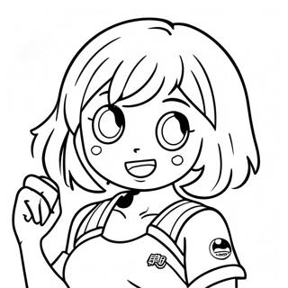 Uraraka Målarbilder