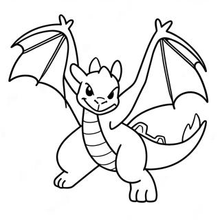 Gigantamax Charizard I Flyg Malarbild 6695-5446