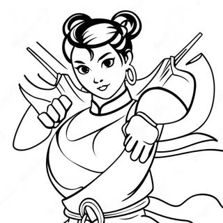 Chun Li Malarbild 67101-55383