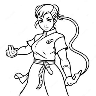 Chun Li Malarbild 67101-55384