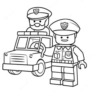 Lego Polis Malarbild 67172-55427