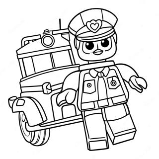 Lego Polis I Aktion Malarbild 67173-55434