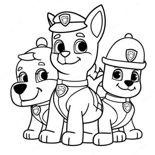 Jul Paw Patrol Malarbild 671-536