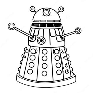 Dalek I Aktion Malarbild 6735-5479